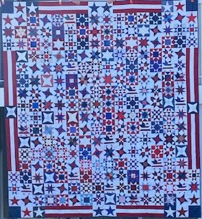 LQG SemiQuiltennial Raffle Quilt
